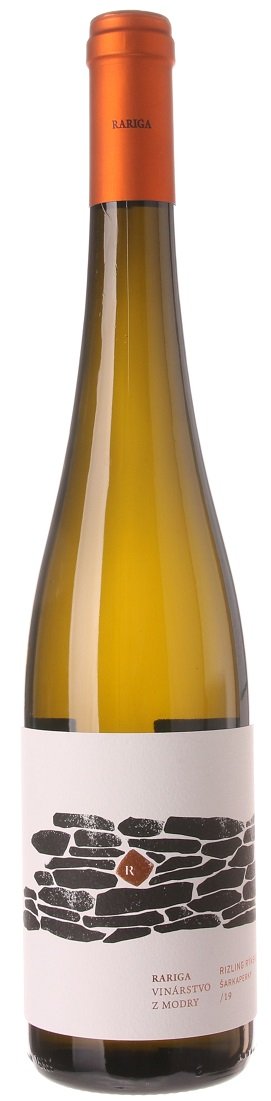 Vinárstvo Rariga Rizling rýnsky - Šarkaperky 0,75L, r2019, ak, bl, su