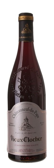 Arnoux & Fils Vieux Clocher, Châteauneuf-du-Pape 0,75L, AOC, r2017, cr, su