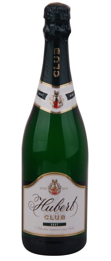 Hubert Club Brut 0,75L, skt, bl, brut