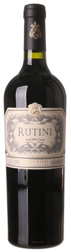 Rutini Colección Malbec 0,75L, r2019, cr, su