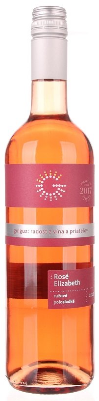 Golguz Cuveé Elizabeth rosé 0,75L, r2020, ak, ruz, plsl, sc