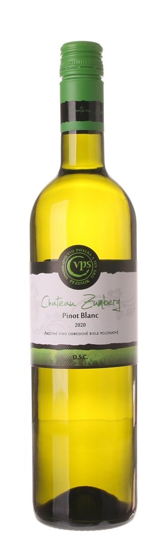 Pavelka Château Zumberg Pinot Blanc 0,75L, r2020, ak, bl, plsu, sc