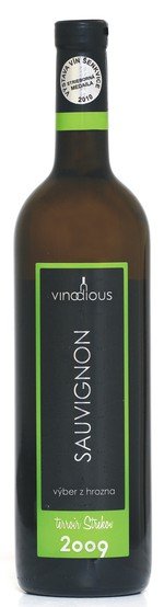 Víno DIOUS Sauvignon Strekov 0,75L, r2009, vzh, bl, plsu