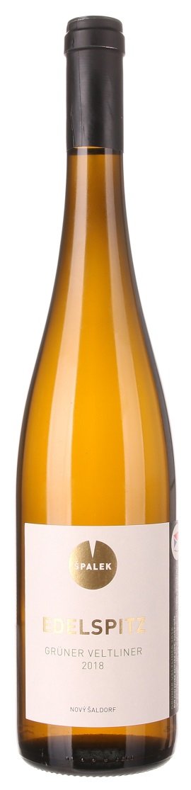 Špalek Edelspitz Grüner Veltliner, BIO 0,75L, r2018, vin, bl, su