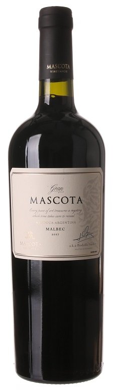 Mascota Vineyards Gran Mascota Malbec 0,75L, r2017, cr, su