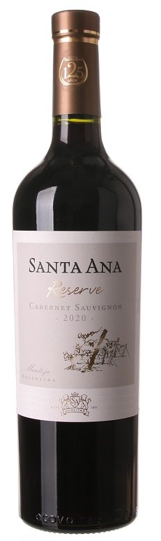 Santa Ana Reserve Cabernet Sauvignon 0,75L, r2020, cr, su