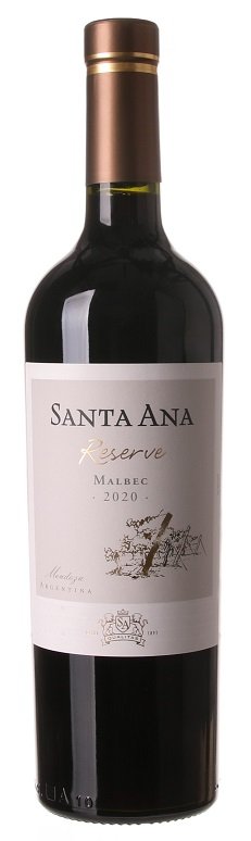 Santa Ana Reserve Malbec 0,75L, r2020, cr, su