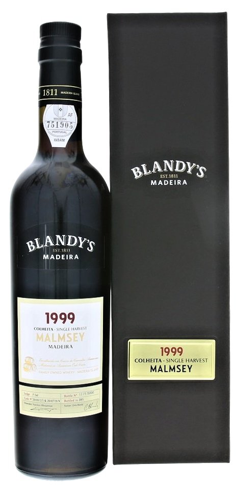 Blandy's Madeira Colheita Malmsey 0,5L, r1999, fortvin, bl, sl, DB
