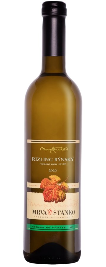 Mrva & Stanko Rizling rýnsky, Belá 0,75L, r2020, nz, bl, su