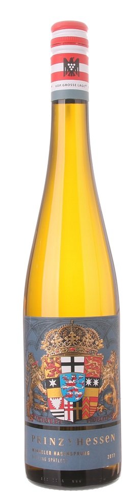 Prinz von Hessen Riesling Winkeler Hasensprung Spätlese 0,75L, PDO, r2017, nz, bl, sl, sc