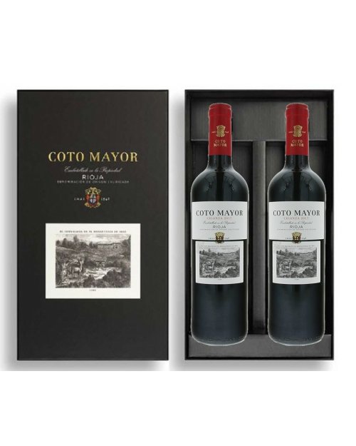 Balíček El Coto Mayor, 2 vína + dárková krabice