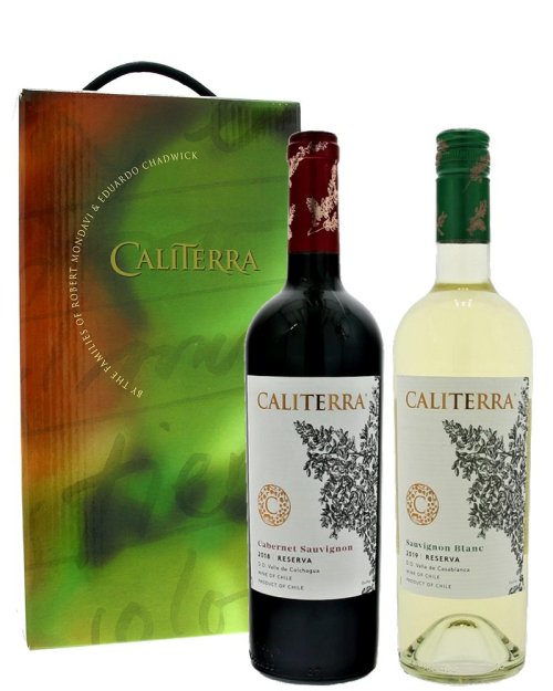 Balíček Caliterra, 2 vína + darčeková krabica zadarmo