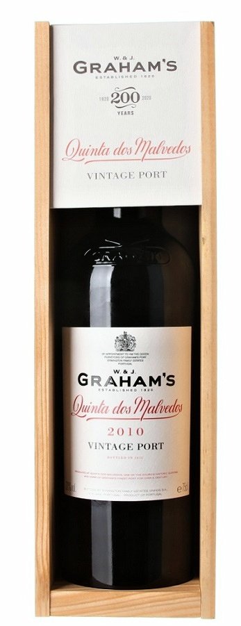 Graham's Quinta dos Malvedos Vintage Port 0,75L, r2010, fortvin, cr, sl, DB