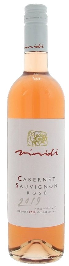 Vinidi Cabernet Sauvignon Rosé 0,75L, r2019, nz, ruz, plsu, sc