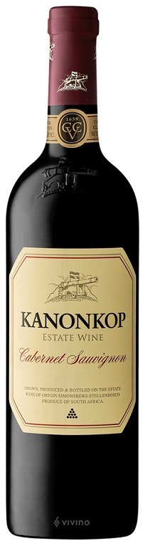 Kanonkop Cabernet Sauvignon Estate 0,75L, r2016, cr, su