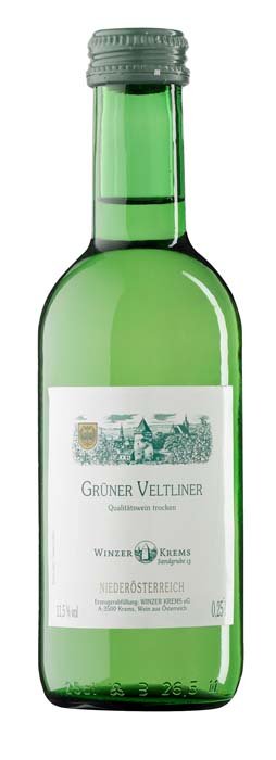 Winzer Krems Grüner Veltliner 0,25L, PDO, rNV, bl, su