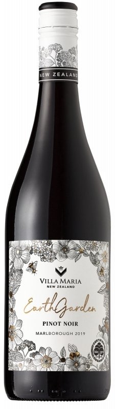 Villa Maria EarthGarden Pinot Noir Organic 0,75L, r2019, cr, su, sc