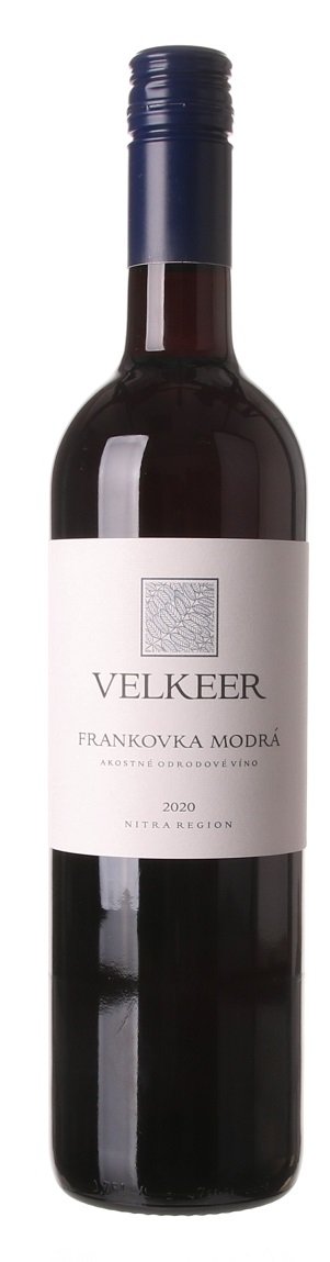 Velkeer Frankovka modrá 0,75L, r2020, ak, cr, su, sc