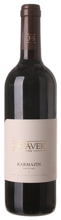 J. STÁVEK Karmazín family 30´ cuvée 0,75L, r2018, ak, cr, su