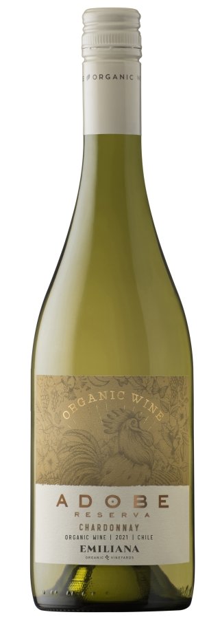 Emiliana Adobe Chardonnay BIO 0,75L, r2020, bl, su, sc