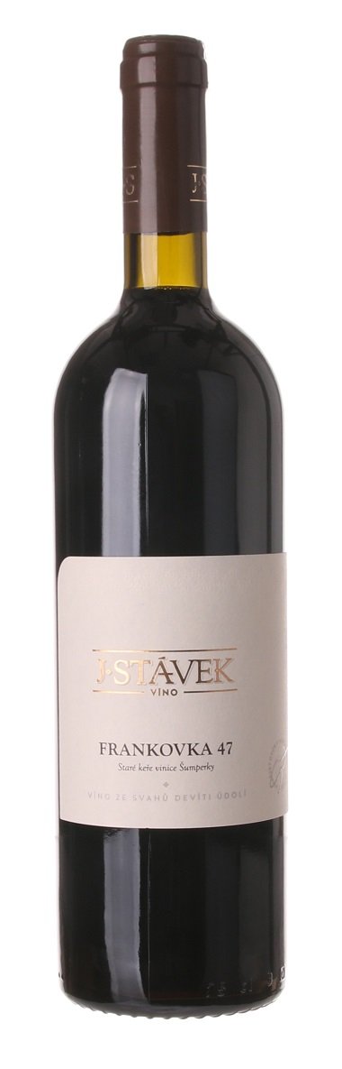 J. STÁVEK Frankovka 47, Staré keře 0,75L, r2018, cr, su