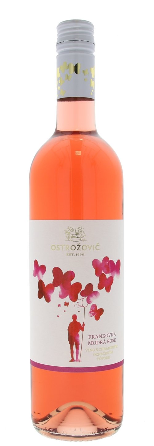 Ostrožovič Frankovka modrá Rosé 0,75L, r2021, ak, ruz, plsl, sc