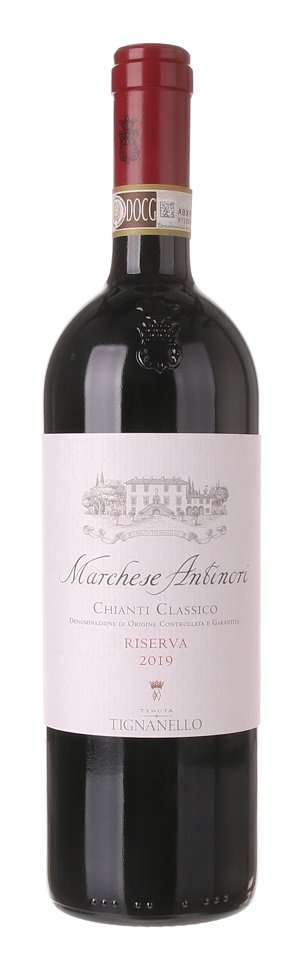 Tignanello Marchese Antinori Chianti Classico Riserva 0,75L, DOCG, r2019, cr, su