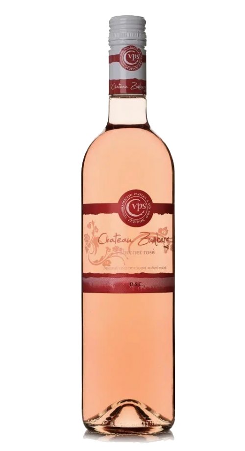 Pavelka Château Zumberg Cabernet Rosé 0,75L, r2021, ak, ruz, su, sc