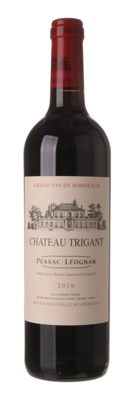 Bordeaux Château Trigant Pessac-Léognan 0,75L, AOC, r2016, cr, su