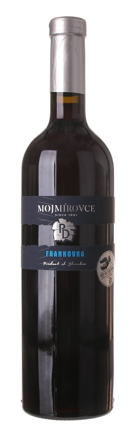 PD Mojmírovce Frankovka modrá 0,75L, r2018, ak, cr, su