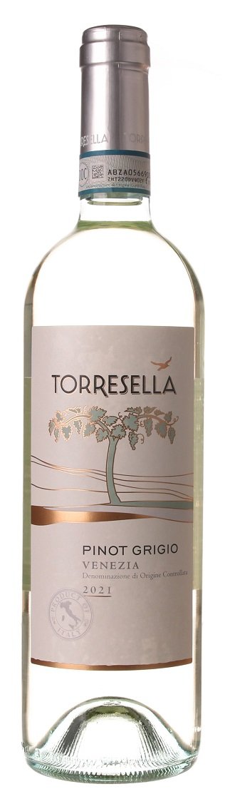 Torresella Pinot Grigio Venezia 0,75L, DOC, r2021, bl, su
