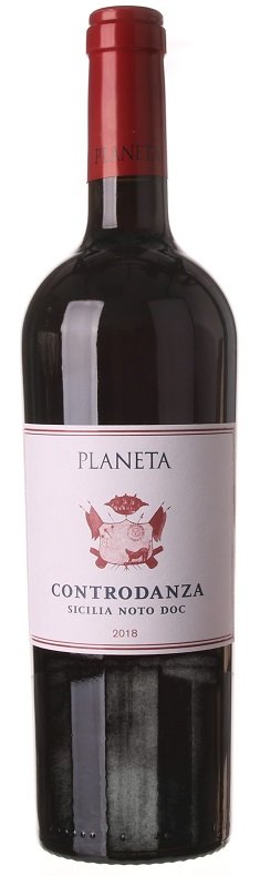 Planeta Controdanza Sicilia Noto Rosso 0,75L, DOC, r2018, cr, su