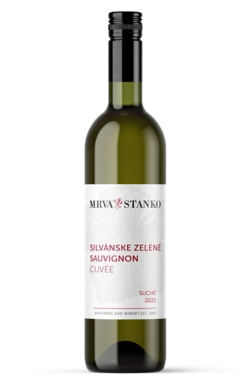 Mrva & Stanko Silvánske zelené, Sauvignon cuvée 0,75L, r2021, vin, bl, su, sc