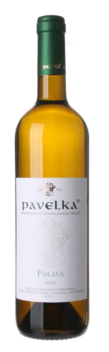 Pavelka Pálava 0,75L, r2021, vzh, bl, plsu