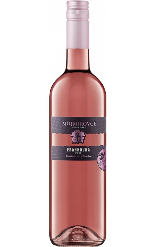 PD Mojmírovce Frankovka modrá Rosé 0,75L, r2020, ak, ruz, plsu, sc