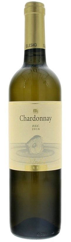 Elesko Chardonnay barrique 0,75L, r2016, ak, bl, su