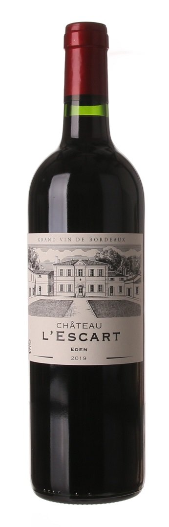 Bordeaux Château L´Escart Eden 0,75L, AOC, r2019, cr, su