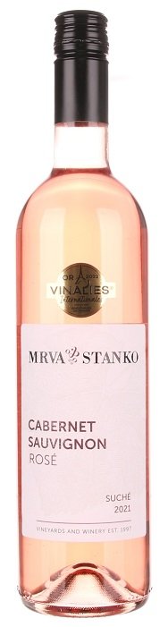 Mrva & Stanko Cabernet Sauvignon rosé, Vinodol 0,75L, r2021, vin, ruz, su, sc