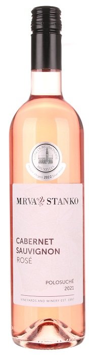 Mrva & Stanko Cabernet Sauvignon rosé, Jasová 0,75L, r2021, vin, ruz, plsu, sc