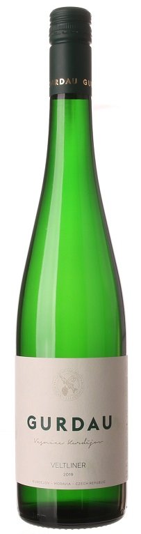 Gurdau Veltliner 0,75L, r2019, vin, bl, su, sc