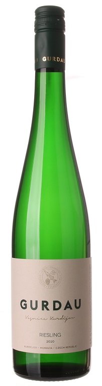 Gurdau Riesling Vinica Kurdějov 0,75L, r2020, vin, bl, su, sc