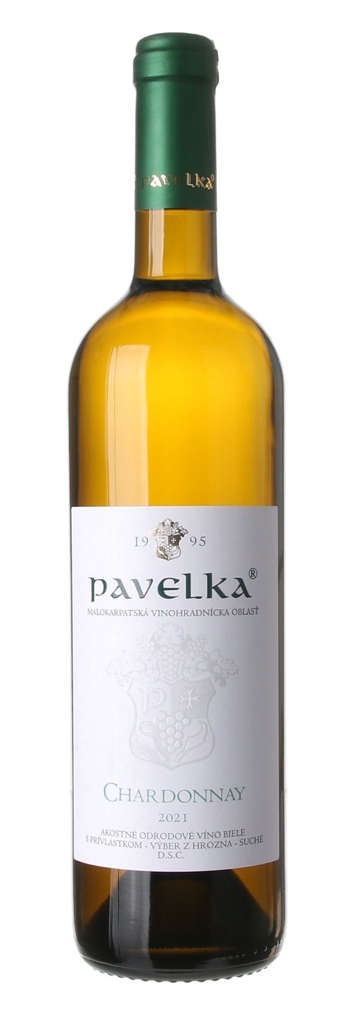 Pavelka Chardonnay 0,75L, r2021, vzh, bl, su