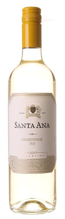 Santa Ana Chardonnay 0,75L, r2021, bl, su, sc