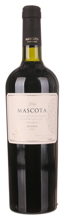 Mascota Vineyards Gran Mascota Malbec 0,75L, r2019, cr, su