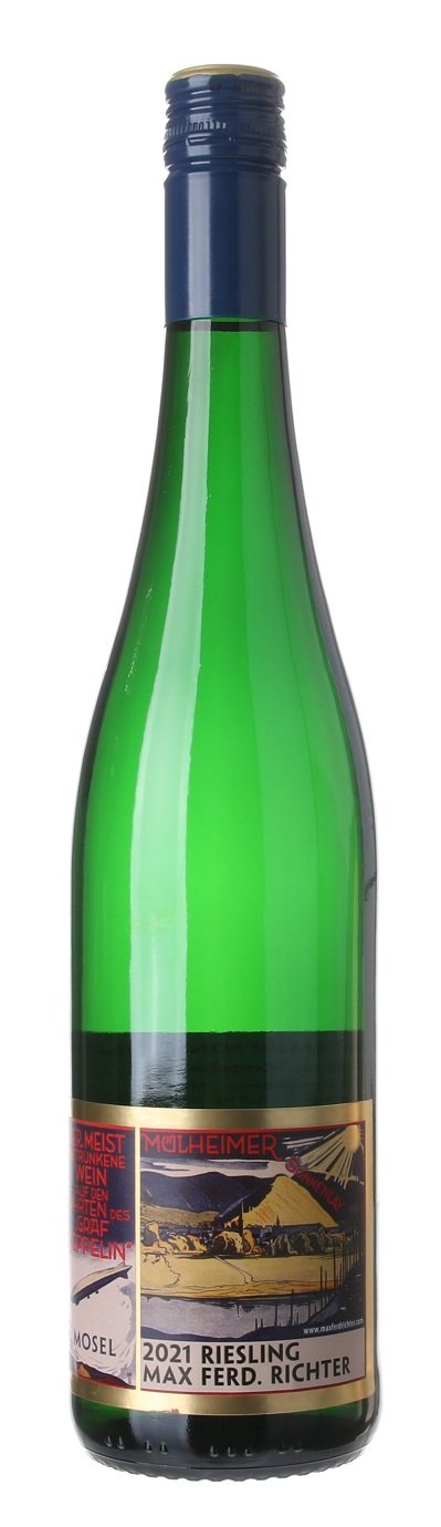 Max Ferdinand Richter Riesling Zeppelin Mülheimer Sonnenlay 0,75L, r2021, bl, plsl, sc