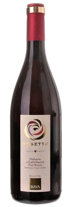 Bava Rosetta Malvasia di Castelnuovo Don Bosco 0,75L, DOC, r2020, ak, cr, sl
