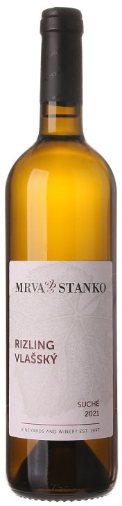 Mrva & Stanko Rizling vlašský Bojničky 0,75L, r2021, bl, su