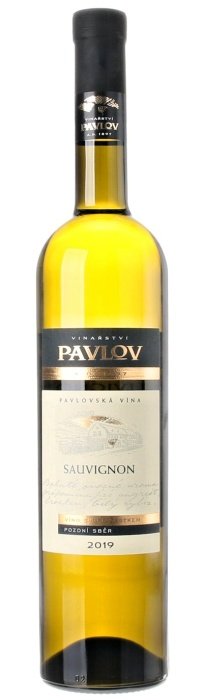 Vinařství Pavlov Sauvignon 0,75L, r2019, nz, bl, su
