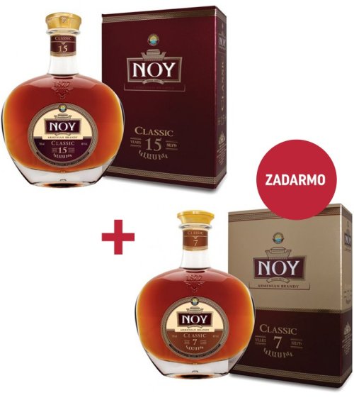 Set brandy 1+1 - Kúp 15 ročný získaj 7 ročný