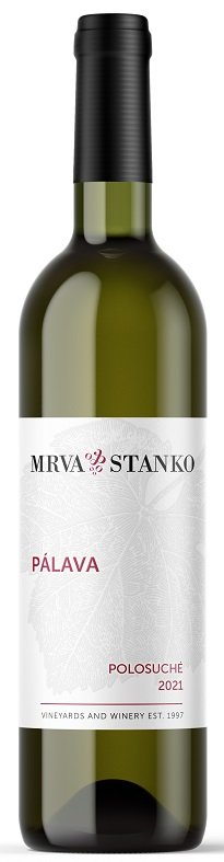 Mrva & Stanko Pálava, Modra 0,75L, r2021, bl, plsu